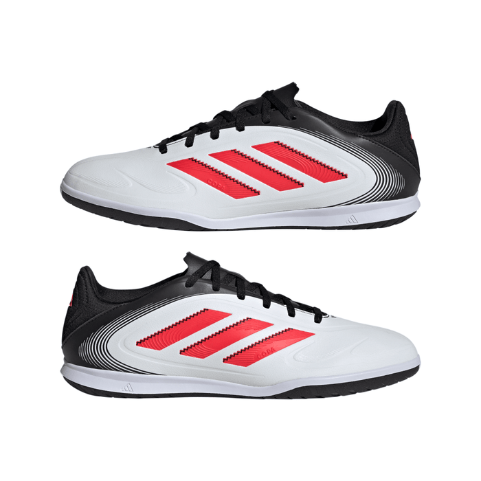 Adidas Copa Pure 3 Club IN Indoor Football Shoes (White/Lucid Red/Black)