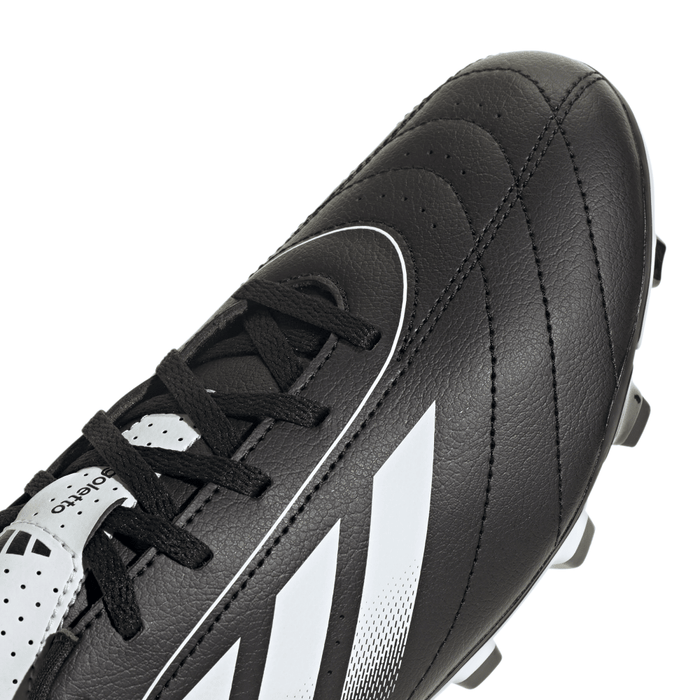 Adidas Goletto IX FG/MG Football Boots (Black/White/Black)