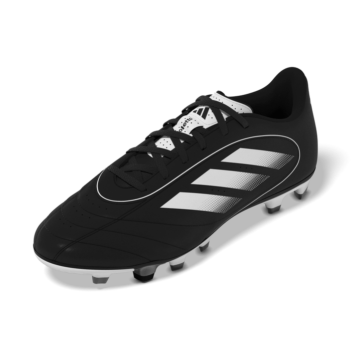 Adidas Goletto IX FG/MG Football Boots (Black/White/Black)