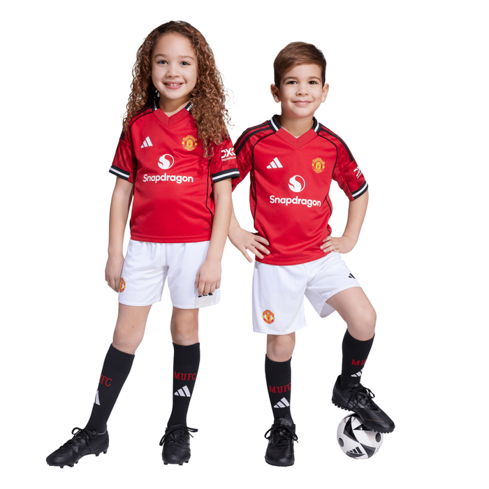 Manchester United Kids Home Mini Kit 25/26