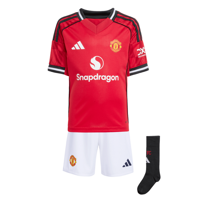 Manchester United Kids Home Mini Kit 25/26
