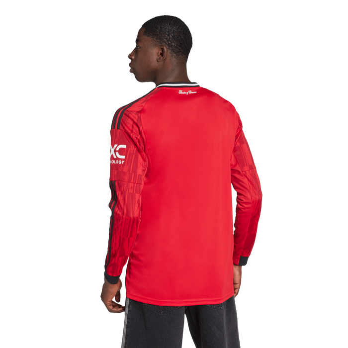 Manchester United Adult Long Sleeve Home Jersey 25/26