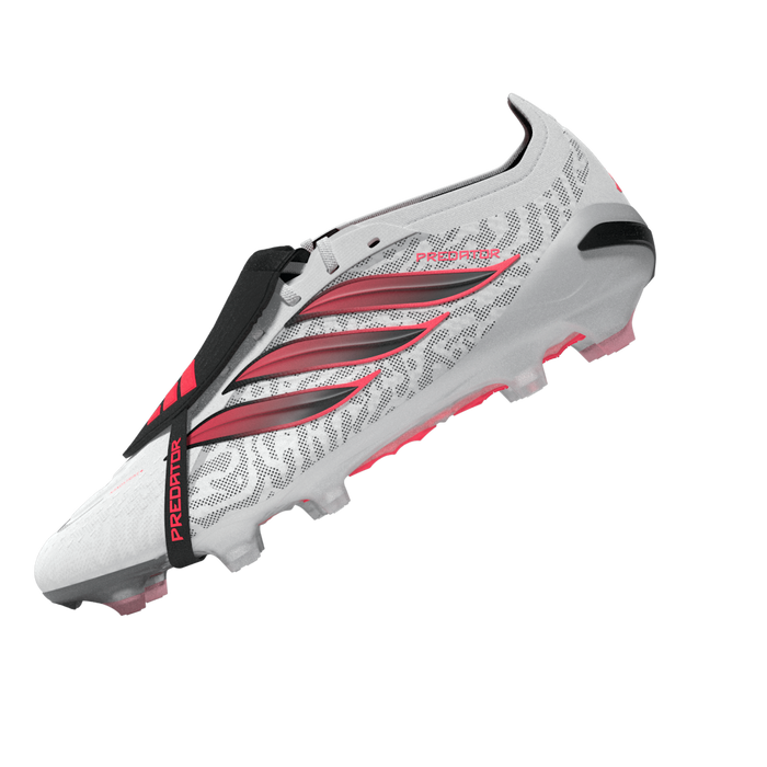 Adidas Predator Elite Fold-Over Tongue FG Football Boots (White/Solar Turbo/Core Black)