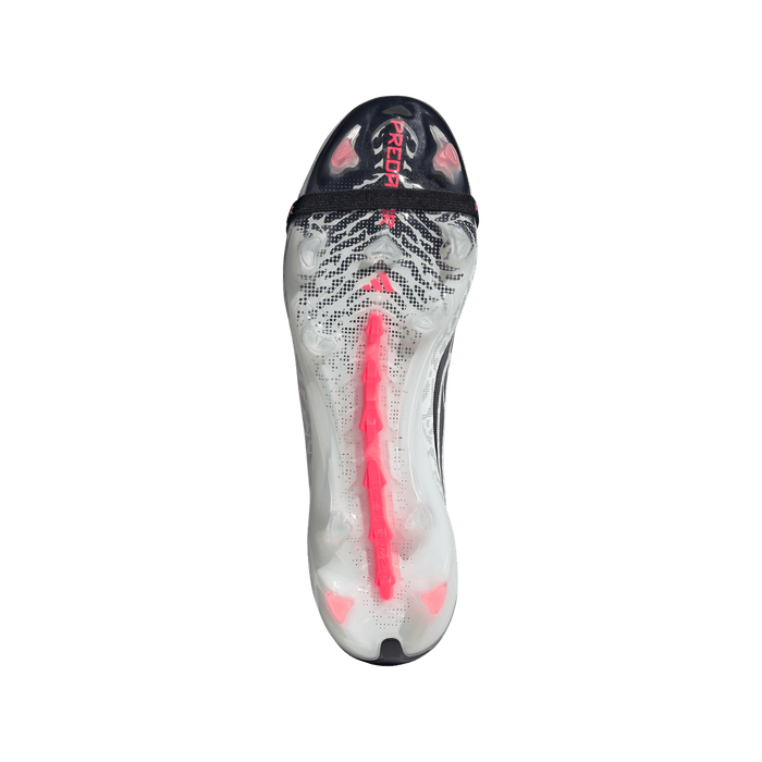 Adidas Predator Elite Fold-Over Tongue FG Football Boots (White/Solar Turbo/Core Black)