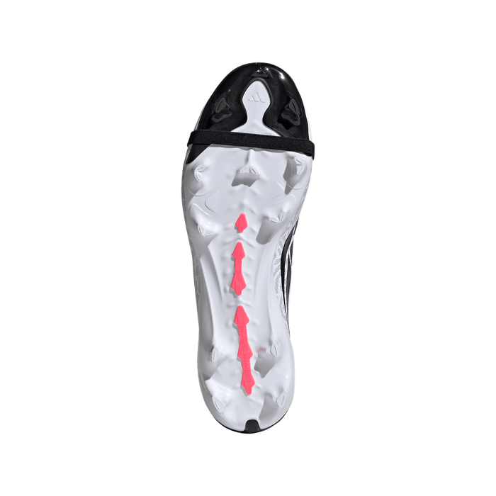 Adidas Predator League Fold-Over Tongue FG Football Boots (White/Solar Turbo/Core Black)