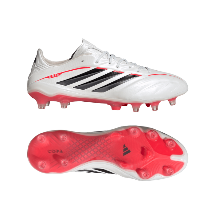 Adidas Copa Pure IV Elite FG Football Boots (Zero Metallic/Core Black/Lucid Red)