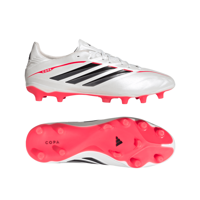 Adidas Copa Pure IV Pro FG Football Boots (Zero Metallic/Core Black/Lucid Red)