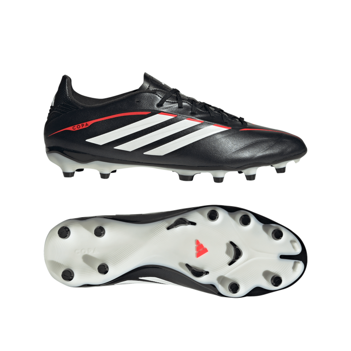 Copa Pure IV League Firm Ground Football Boots (Core Black / Cloud White / Lucid Red)