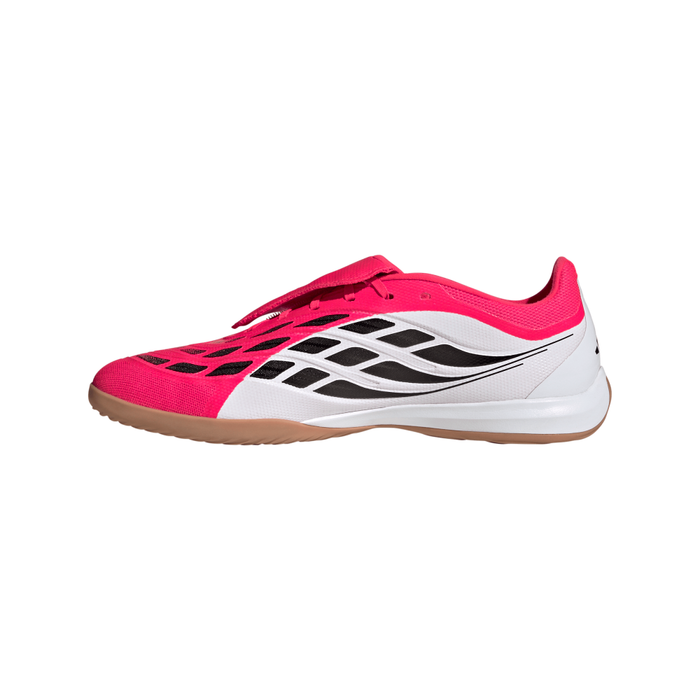 Adidas Predator League Fold-Over Tongue Indoor Football Shoes (Lucid Red/Core Black/Cloud White)
