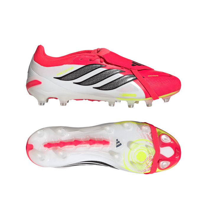 Adidas Predator Pro Fold-Over Tongue AG Football Boots (Lucid Red/Core Black/Cloud White)