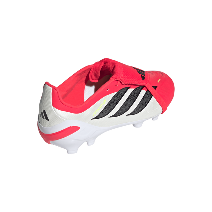 Adidas Predator League Fold-Over Tongue Jnr FG Football Boots (Lucid Red/Core Black/Cloud White)