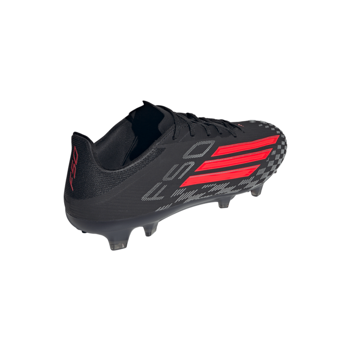 Adidas F50 Pro FG Football Boots (Core Black/Lucid Red/Core Black)