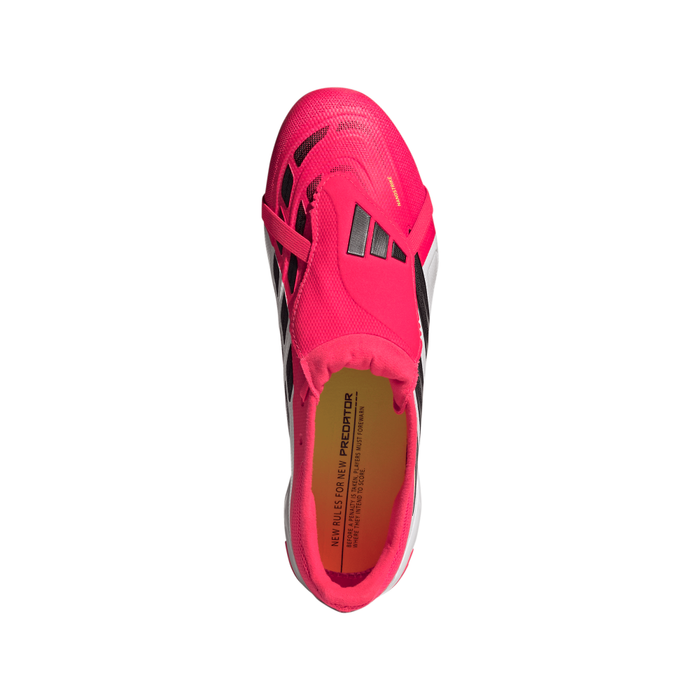 Adidas Predator League Fold-Over Tongue FG Football Boots (Lucid Red/Core Black/Cloud White)
