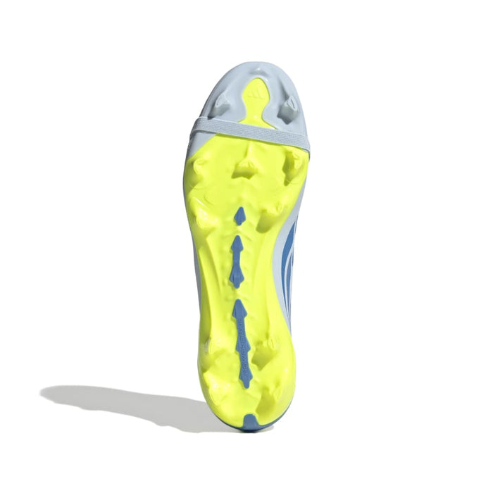 Adidas Predator League Fold-Over Tongue FG Football Boots (Crystal Sky/Ray Blue/Team Solar Yellow 2)
