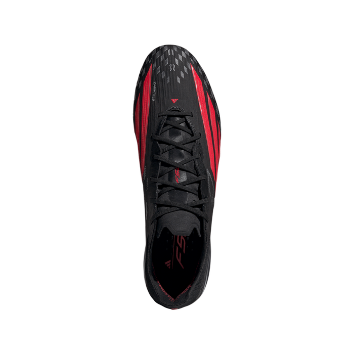 Adidas F50 Elite FG Football Boots (Core Black/Lucid Red/Core Black)