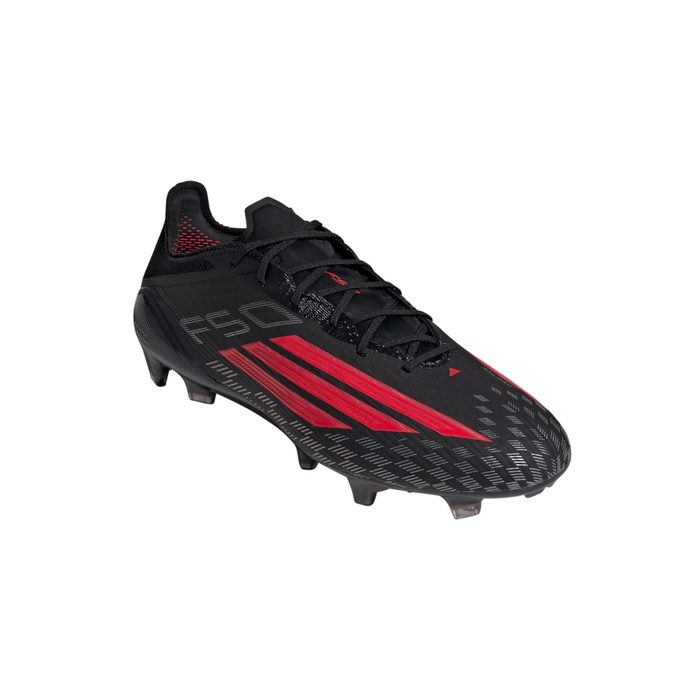 Adidas F50 Elite FG Football Boots (Core Black/Lucid Red/Core Black)