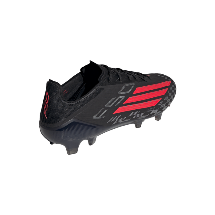 Adidas F50 Elite FG Football Boots (Core Black/Lucid Red/Core Black)