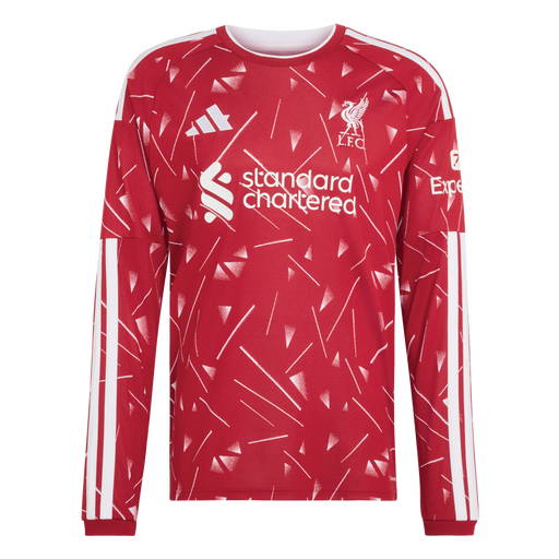 adidas Liverpool 26/27 home football jersey, long sleeve