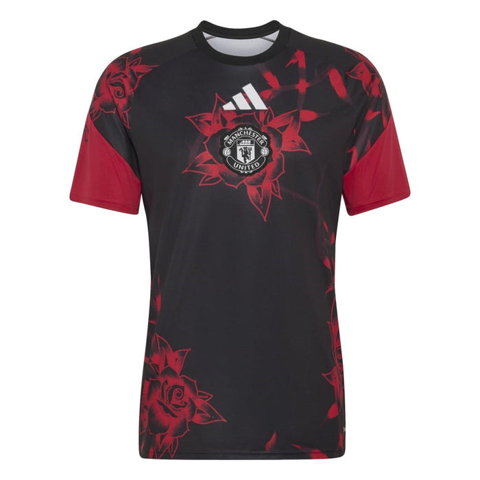 Manchester United 26/27 pre-match warm-up shirt, official adidas