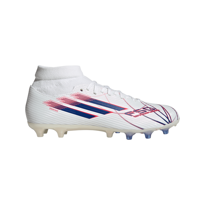 Adidas F50 Sparkfusion League Womens FG Football Boots (Cloud White/Royal Blue/Lucid Red)