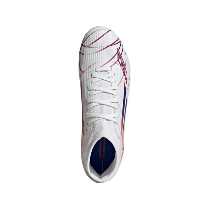 Adidas F50 Sparkfusion League Womens FG Football Boots (Cloud White/Royal Blue/Lucid Red)