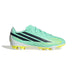 adidas F50 Hyperfast Club FG/MG junior football boot in Pulse Mint, Night Navy and Solar Lemon