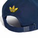 Arsenal dad cap in navy and yellow with embroidered club crest
