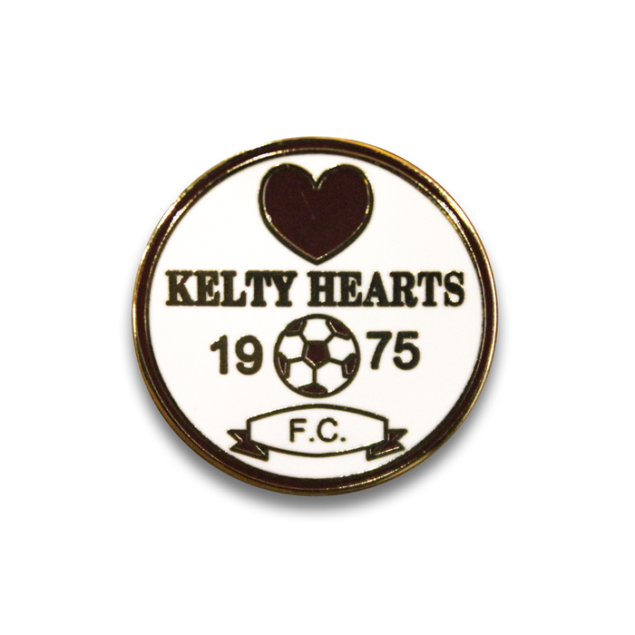 Kelty Hearts FC Pin Badge