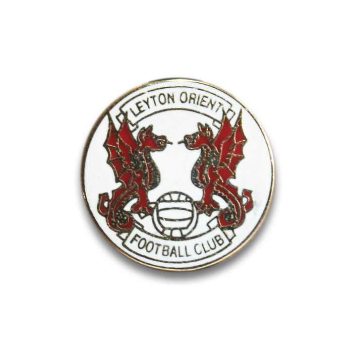 Leyton Orient FC Pin Badge - White