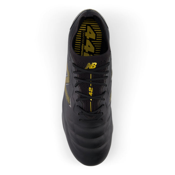 New Balance 442 Elite V2 FG Football Boots (Black/Metallic Gold)