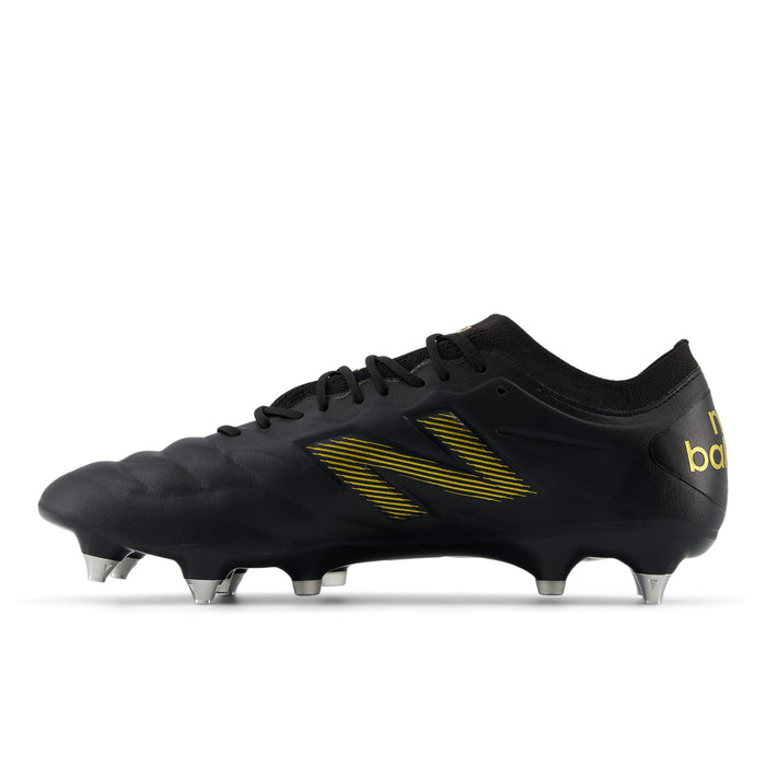 New Balance 442 Elite V2 SG Football Boots (Black/Metallic Gold)