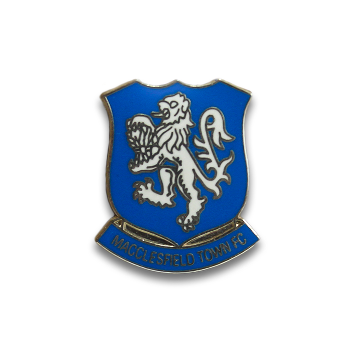 Macclesfield Town FC Pin Badge - Blue