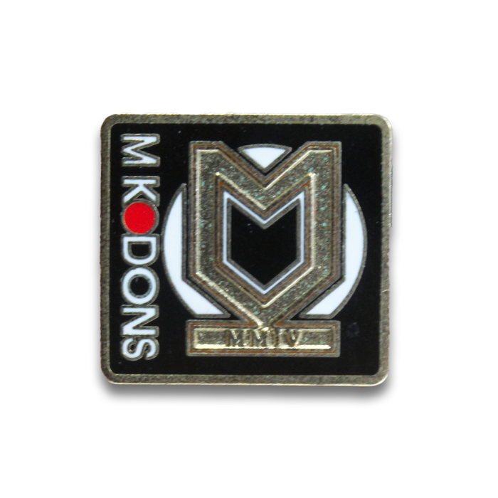 Milton Keynes Dons Pin Badge - Black