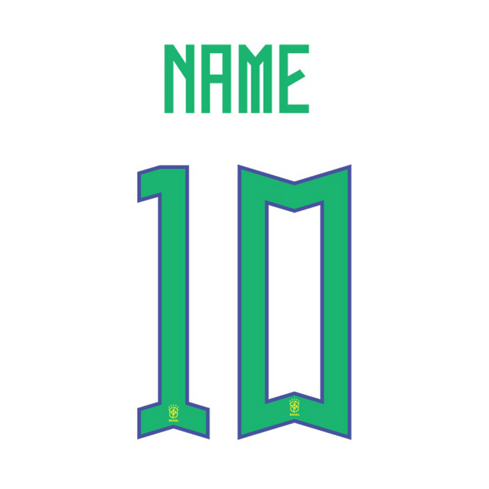 Brazil Home Print 2022 World Cup