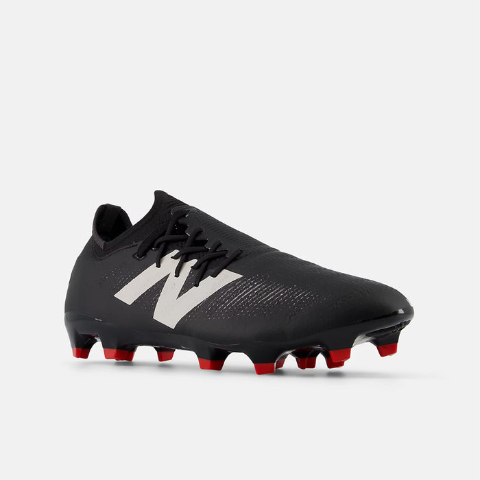 New Balance Furon Pro V7+ FG Football Boots (Black/White/Red)