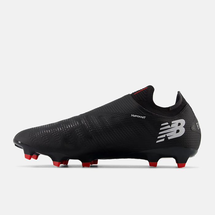 New Balance Furon Pro V7+ FG Football Boots (Black/White/Red)