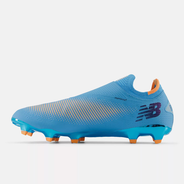New Balance Furon Pro V7+ FG Football Boots (Team Sky Blue/Mango)