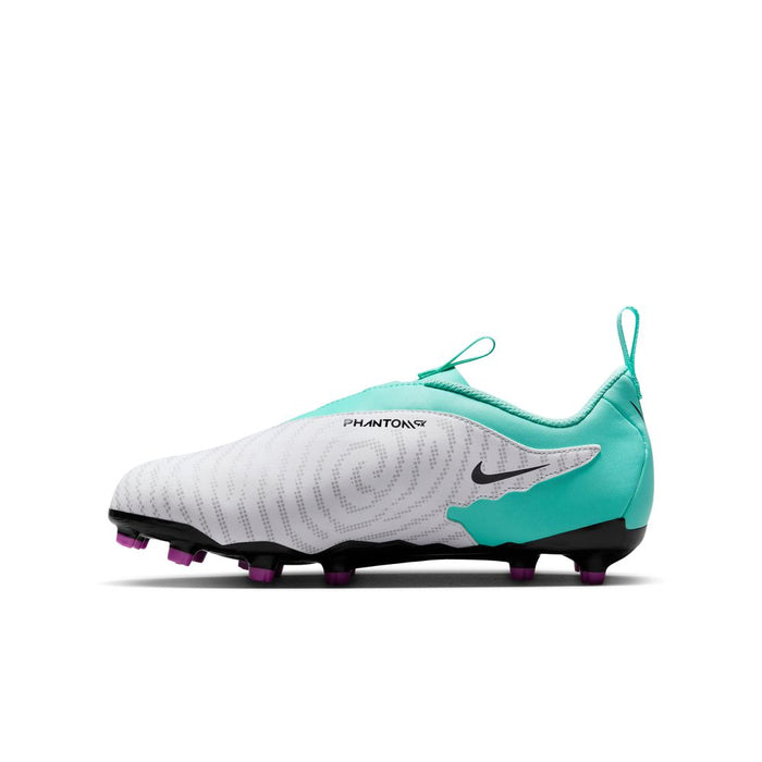 Nike Phantom GX Academy FG/MG Jnr Football Boots (Hyper Turquoise/Black/Fuschia Dream)