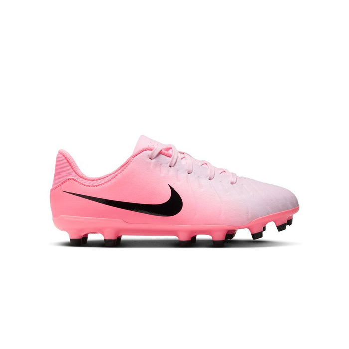 Nike Tiempo Legend 10 Academy FG/MG Jnr Football Boots (Pink Foam/Black)