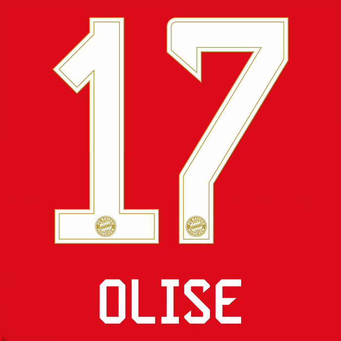 Bayern Munich Home Print 26/27 (Adult) - OLISE 17