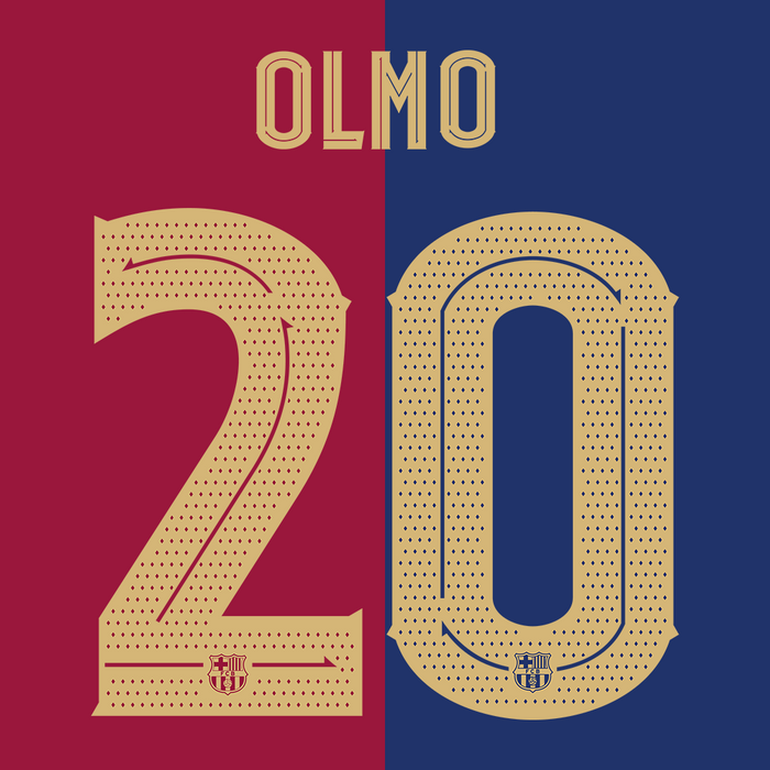 FC Barcelona Home Print 24/25 (Adult) - OLMO 20