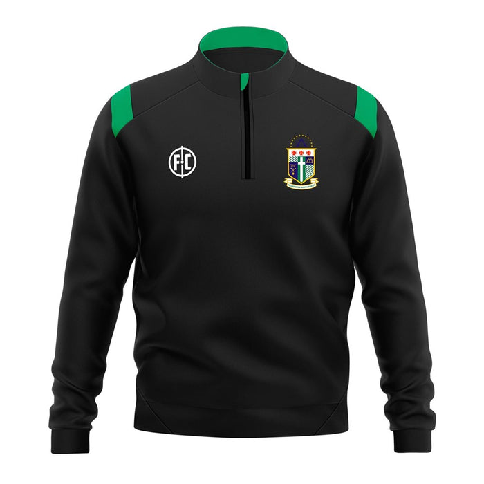Palmerston North Marist Contrast 1/4 Zip Sweatshirt