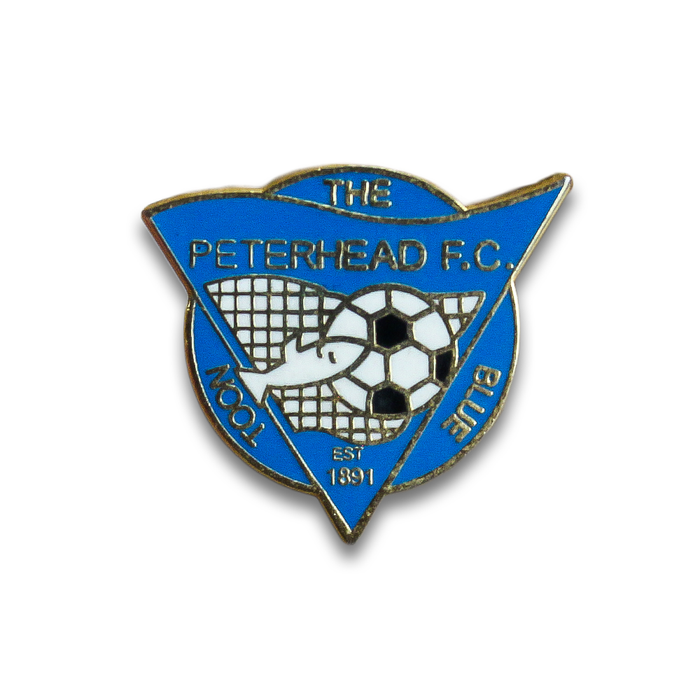 Peterhead FC Pin Badge - Blue