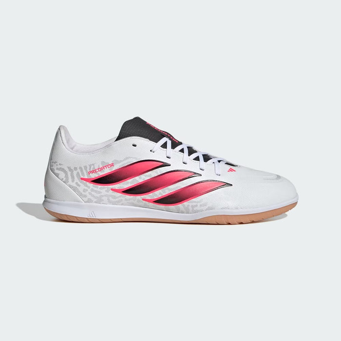 Adidas Predator Club IN Sala Indoor Football Shoes (White/Solar Turbo/Core Black)