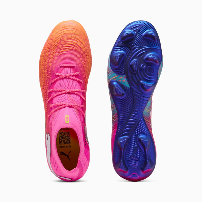 Future 9 Ultimate FG Football Boots (Poison Pink-Sun Stream-Bright Aqua-PUMA White)
