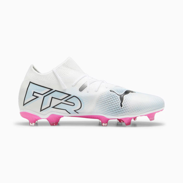 Puma Future 7 Match FG/AG Football Boots (White/Black/Poison Pink)