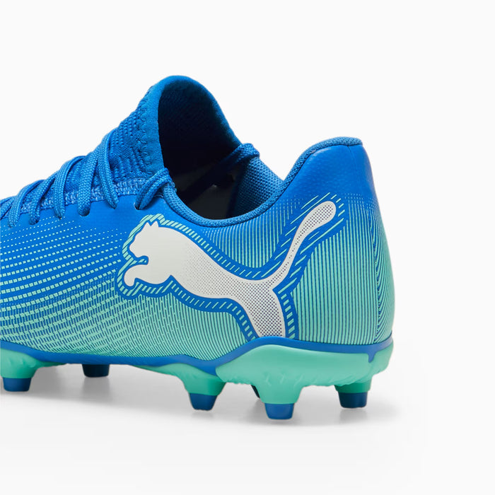 Puma Future 7 Play FG/AG Jnr Football Boots (Blue Mint)