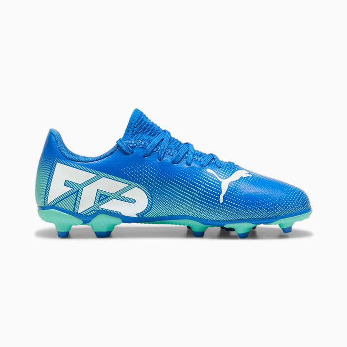 Puma Future 7 Play FG/AG Jnr Football Boots (Blue Mint)