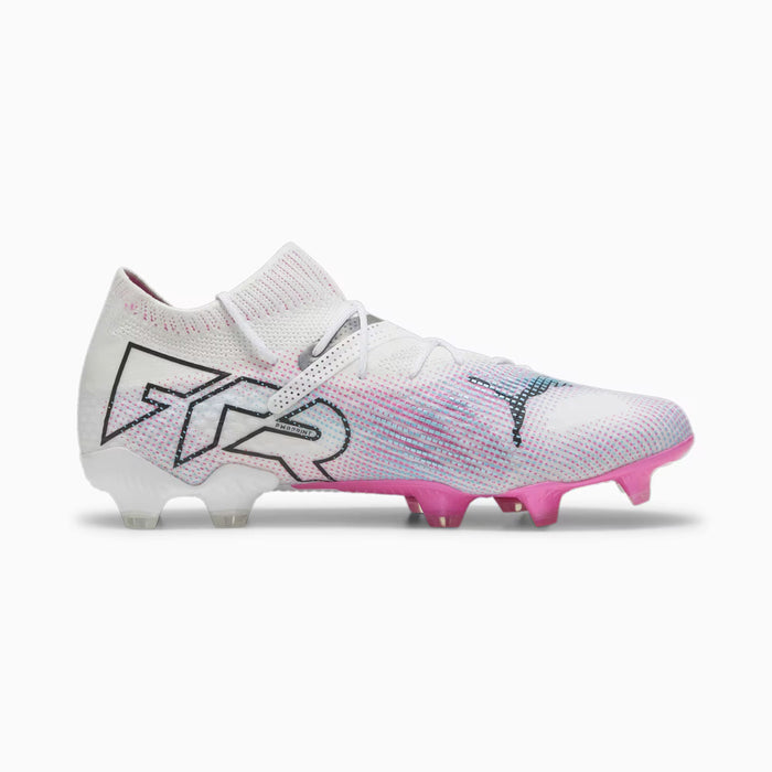 Puma Future 7 Ultimate FG/AG Football Boots (White/Black/Poison Pink)