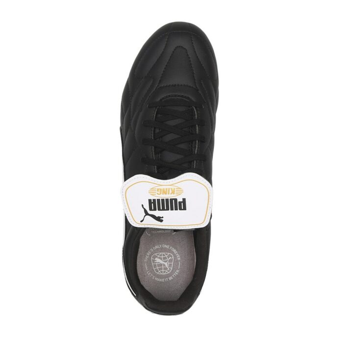 Puma King Top FG/AG Football Boots (Black/White)